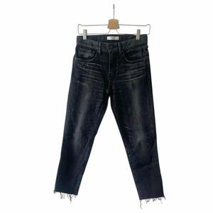 Moussy Vintage Mid Rise Black Ankle Jean Size 25
